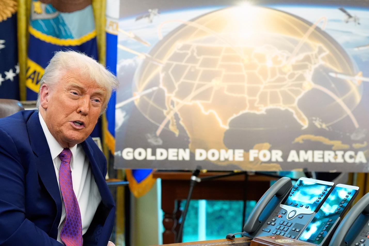 Trump's 'Golden Dome' risks weaponization of space, China says - ABC News