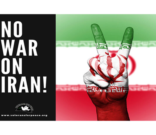 Veterans For Peace Calls For Widespread Resistance to Illegal War on Iran