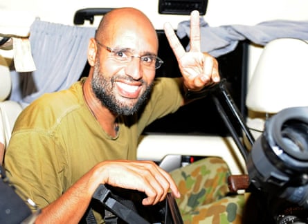 Saif Gaddafi: London life of former playboy who could lead Libya revealed | Saif  al-Islam Gaddafi | The Guardian