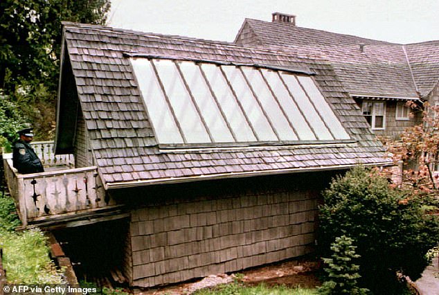 Cobain's body was found inside a greenhouse above a two-car garage at his Seattle home