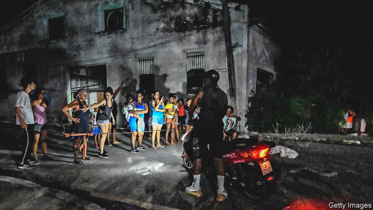 Cubans rage against the dying of the light