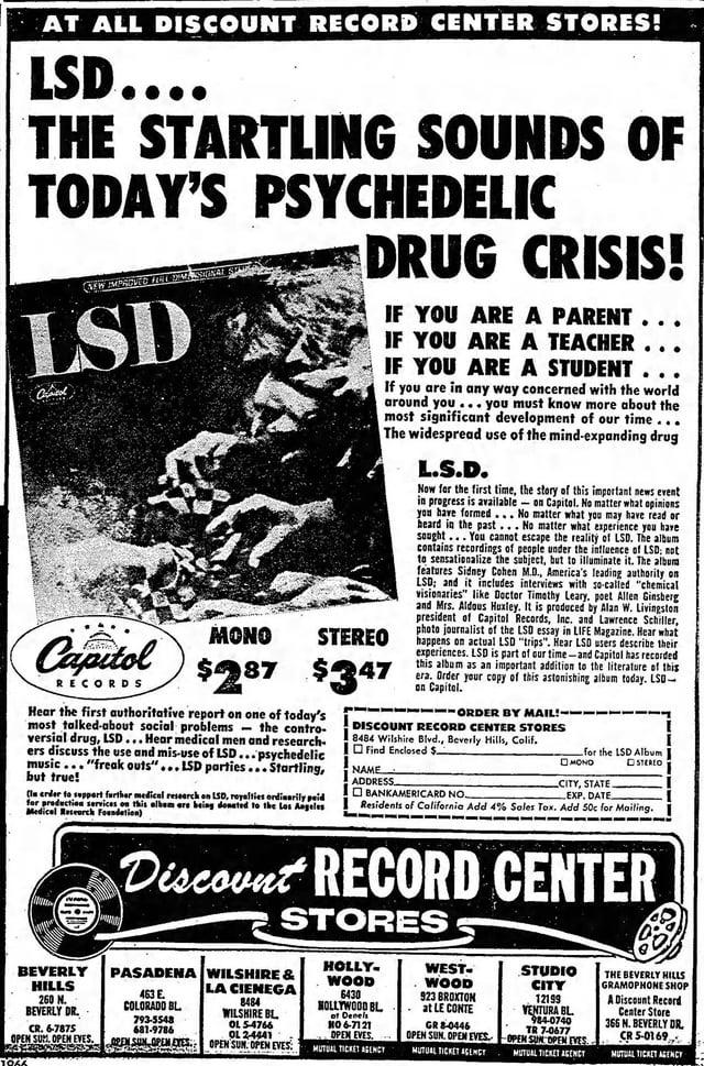 r/TheWayWeWere - a black and white advertisement for a record center