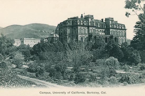 Vintage View of Uc Berkeley, California Prints | AllPosters.com