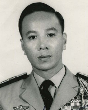President of South Vietnam Nguyễn Văn Thiệu