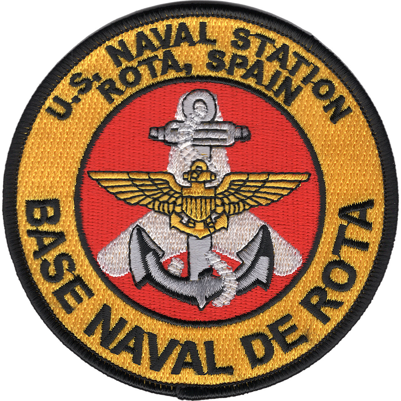 Naval Station Rota Spain Patch | Base Patches | Navy Patches | Popular Patch