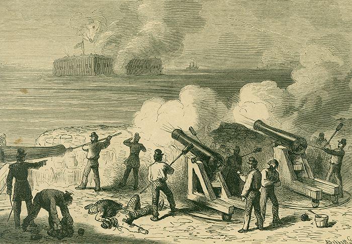 A group of men firing a cannon

AI-generated content may be incorrect.
