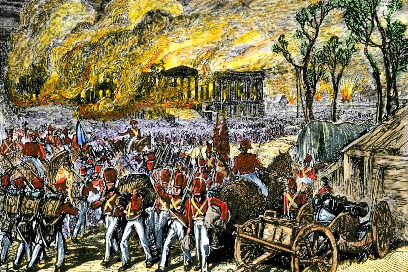 A painting of a battle scene

AI-generated content may be incorrect.
