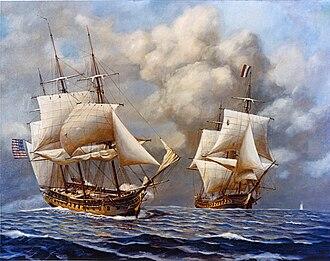 A painting of a couple of ships

AI-generated content may be incorrect.