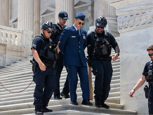 Active Duty Air Force Major Who Calls for the Impeachment of President Trump is One of a Rising Number of U.S. Military Dissidents