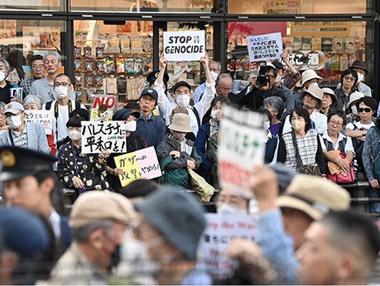 Growing Protests Are Unfolding in Japan Against U.S. and Israeli Policies, Fitting a Worldwide Pattern