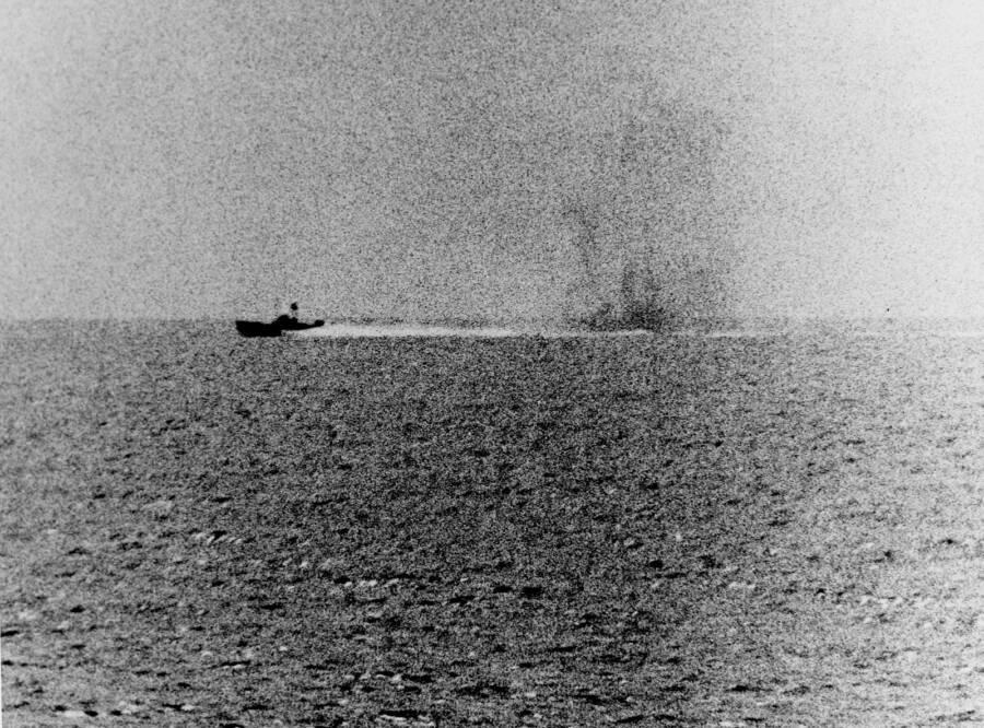 North Vietnamese Boats In The Gulf Of Tonkin