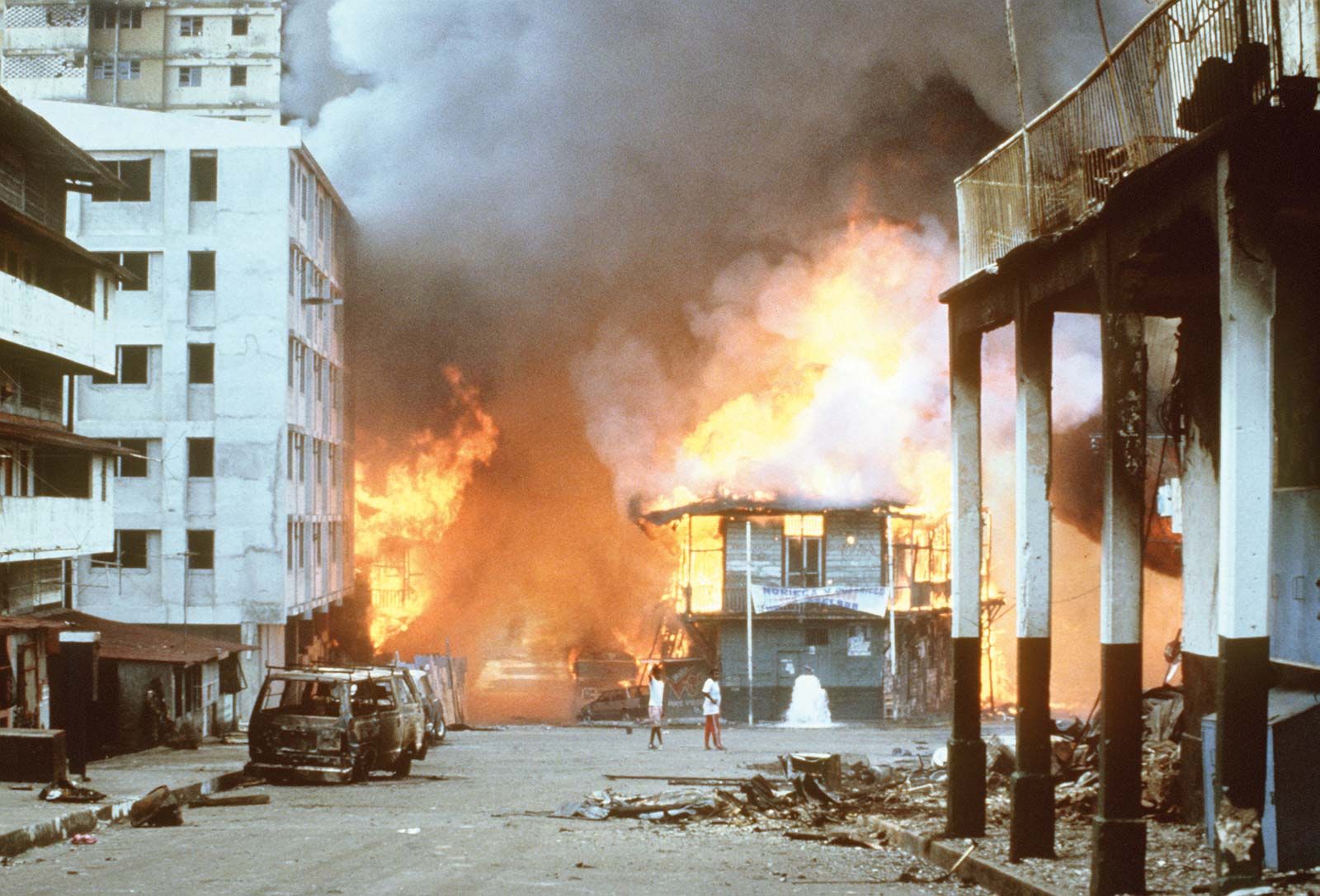 Operation Just Cause | U.S. Invasion of Panama, History, Casualties, &  Facts | Britannica