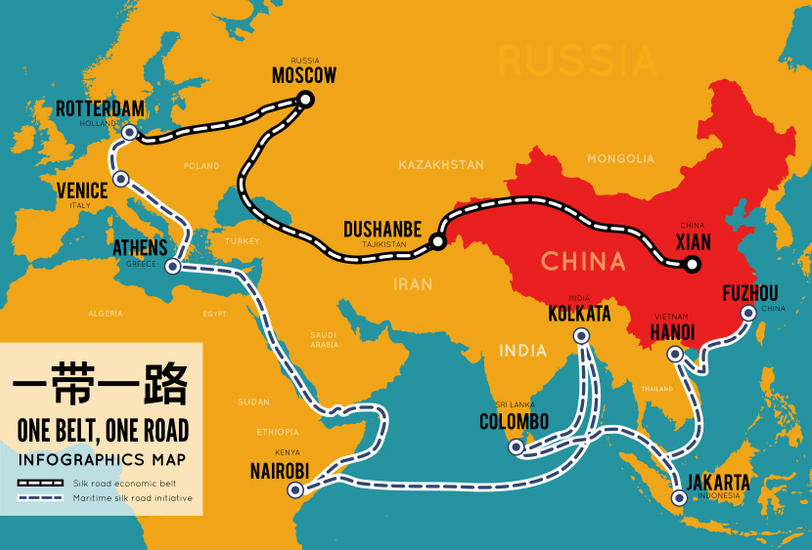 The New Silk Roads, Ten Years After - Futuribles