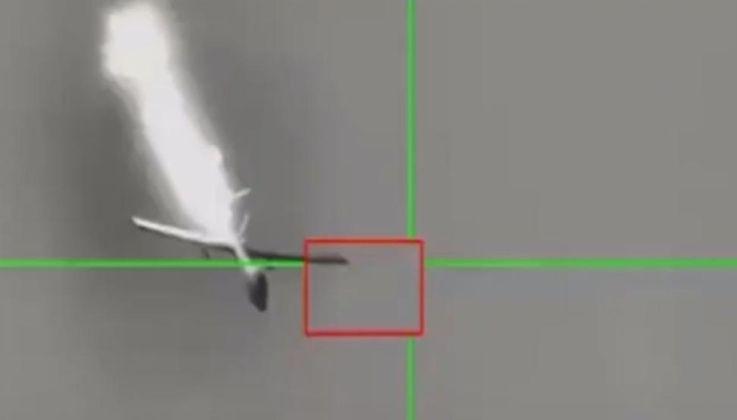 Moments of Iranian Air Defences Shootdown of U.S. Air Force MQ-9 Reaper Drone