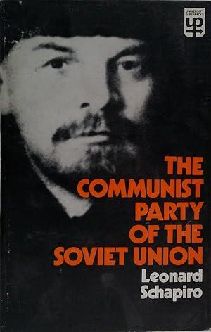 The Communist Party Of The Soviet Union by Leonard Schapiro: Paperback  (1970) | Book Grocer
